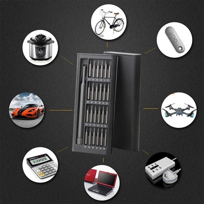 24 in 1 Magnetic Screwdriver Bit Set | Repair Kit