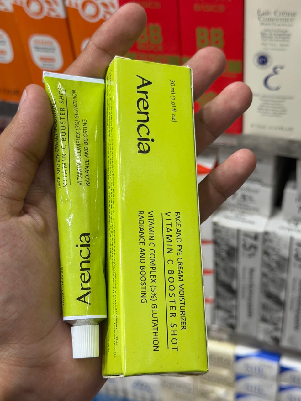 Arencia Vitamin C Booster Face & Eye Cream | 30ml